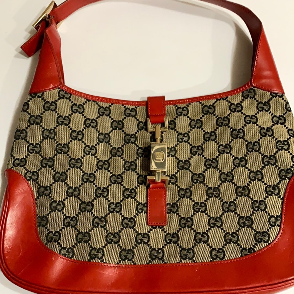 Gucci hobo bag gg print